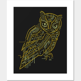 Owl Posters and Art